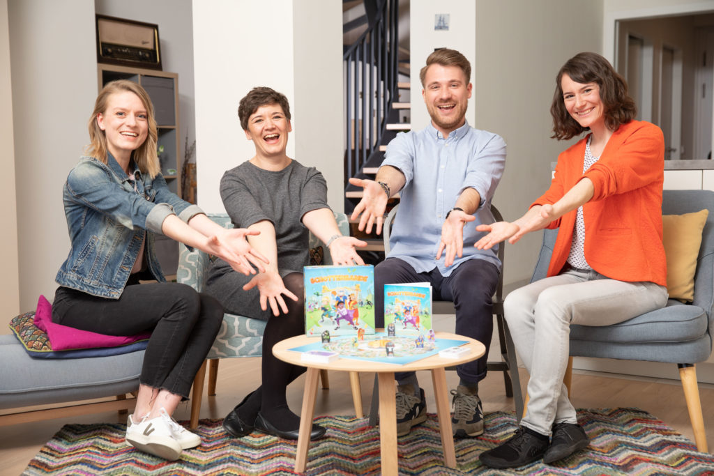 Die SCHOTTERBANDE: Crowdfunding für Finanzbildungsspiel