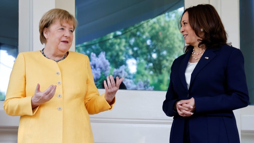 Köpfe der Woche: Angela Merkel und Kamala Harris