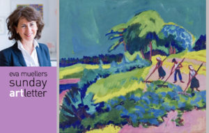 eva muellers sunday artletter: KIRCHNERS ALPEN