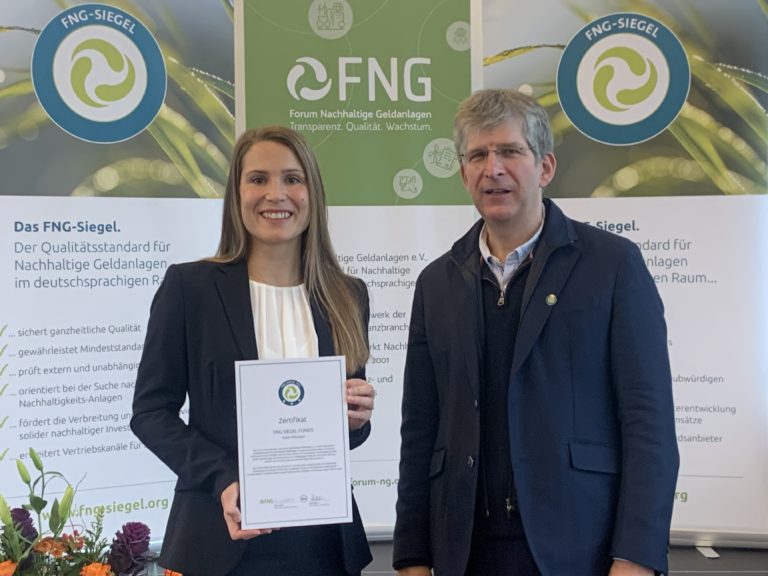 Raiffeisen KAG erfolgreichste Fondsgesellschaft bei FNG-Siegel-Vergabe