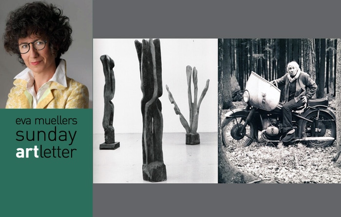 eva muellers sunday artletter: STANDHAFT UND BIS 88 NOCH AUF DEM MOTORRAD