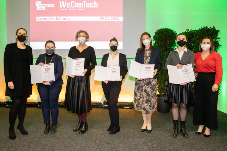 Frauen in der Technik: Fachhochschule vergab erstmals WeCanTech-Award an Studentinnen