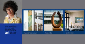 Eva Muellers Sunday Artletter: ALLE Jahre…