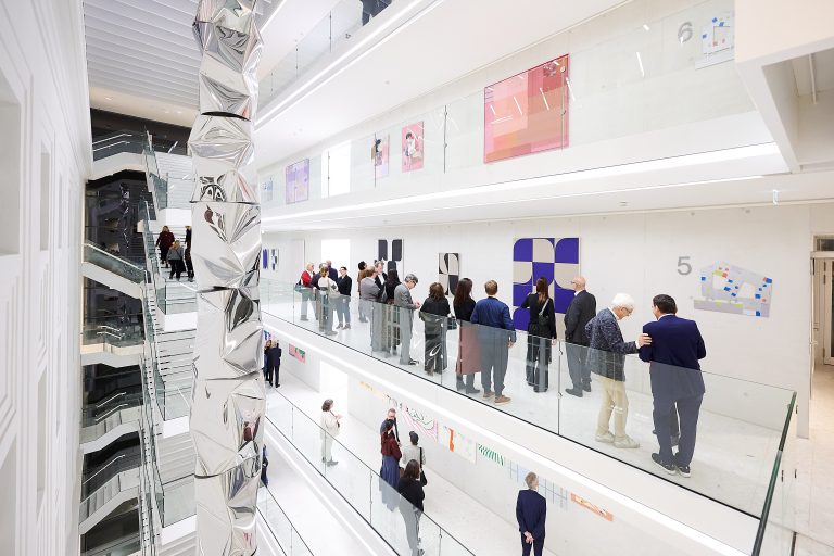 Österreichische Post öffnet Unternehmenszentrale für Kunstinteressierte.