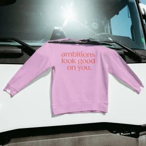 Sweater - S, Bubble Pink