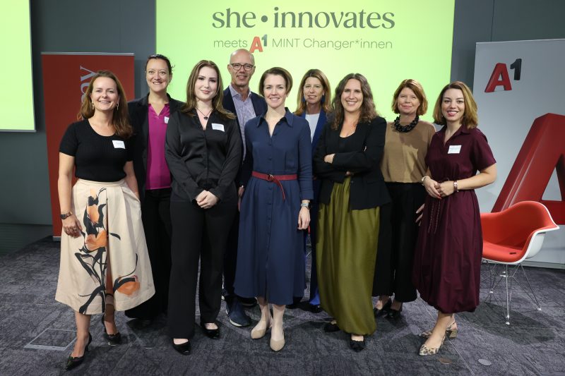 she.innovates meets A1 MINTchanger*innen 2026: KI kann viel. Aber sie gestaltet keine Zukunft.