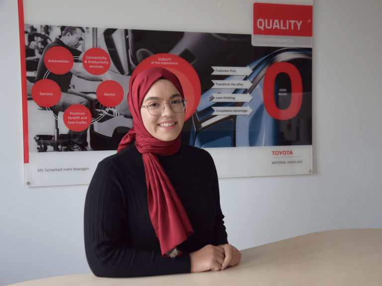 Hüzüme Erkaptan ist Girls! TECH UP Role Model 2023