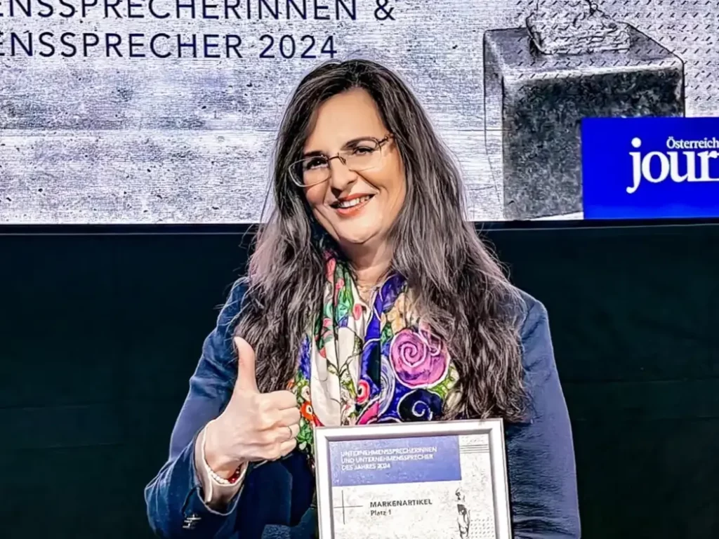 Gabriela Maria Straka erneut beste Unternehmenssprecherin – jetzt auch Chefredakteurin für Nachhaltigkeit