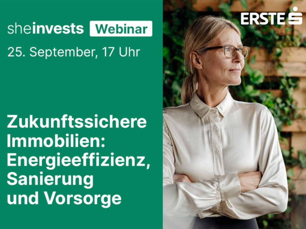 Kostenlos zu zukunftssicheren Immobilien informieren mit she invests