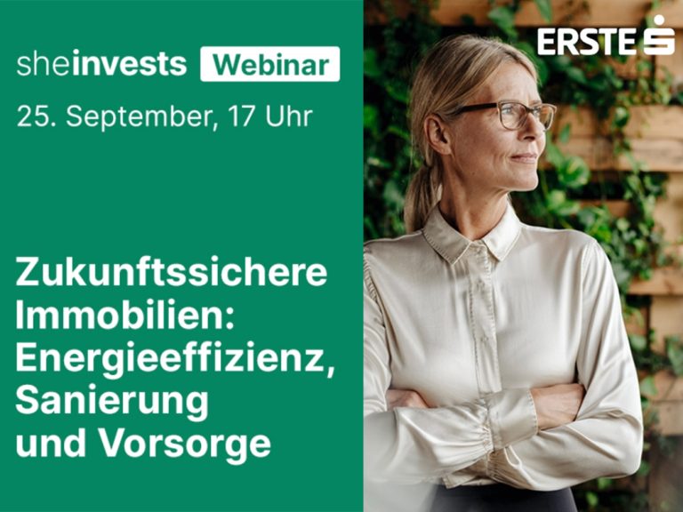 Kostenlos zu zukunftssicheren Immobilien informieren mit she invests