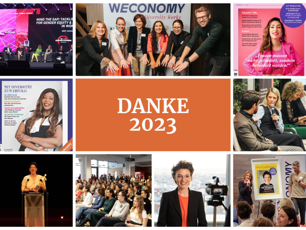 Das war 2023 – der sheconomy Jahresrückblick