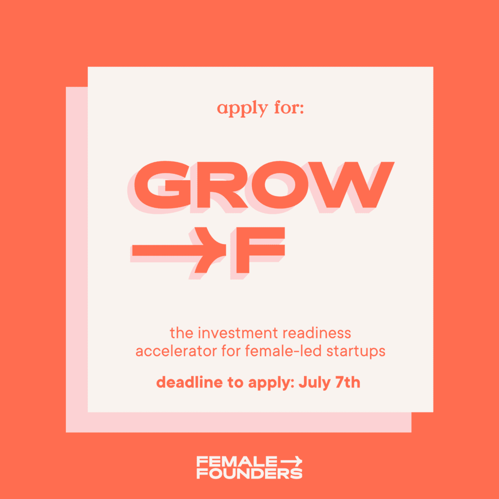 Application deadline Grow F batch #8