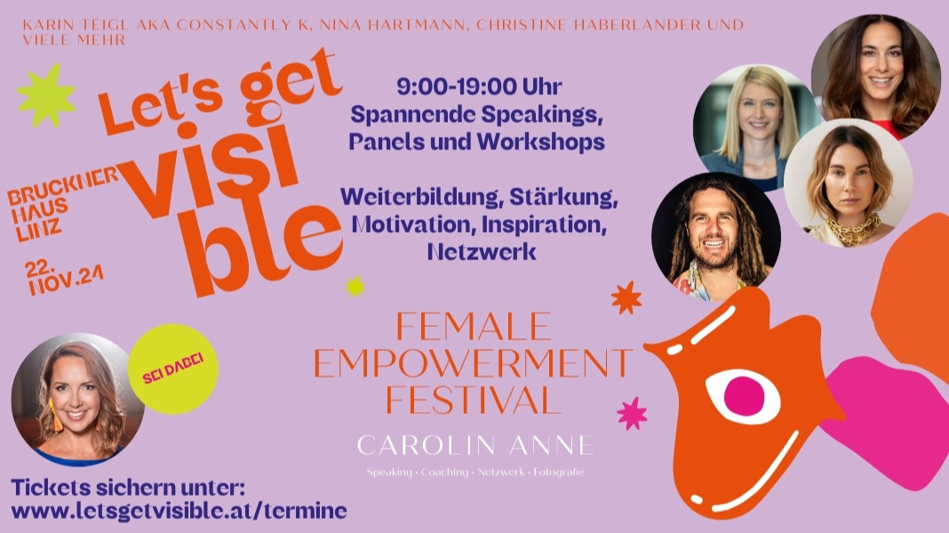 Let's get visible – Female Empowerment Festival