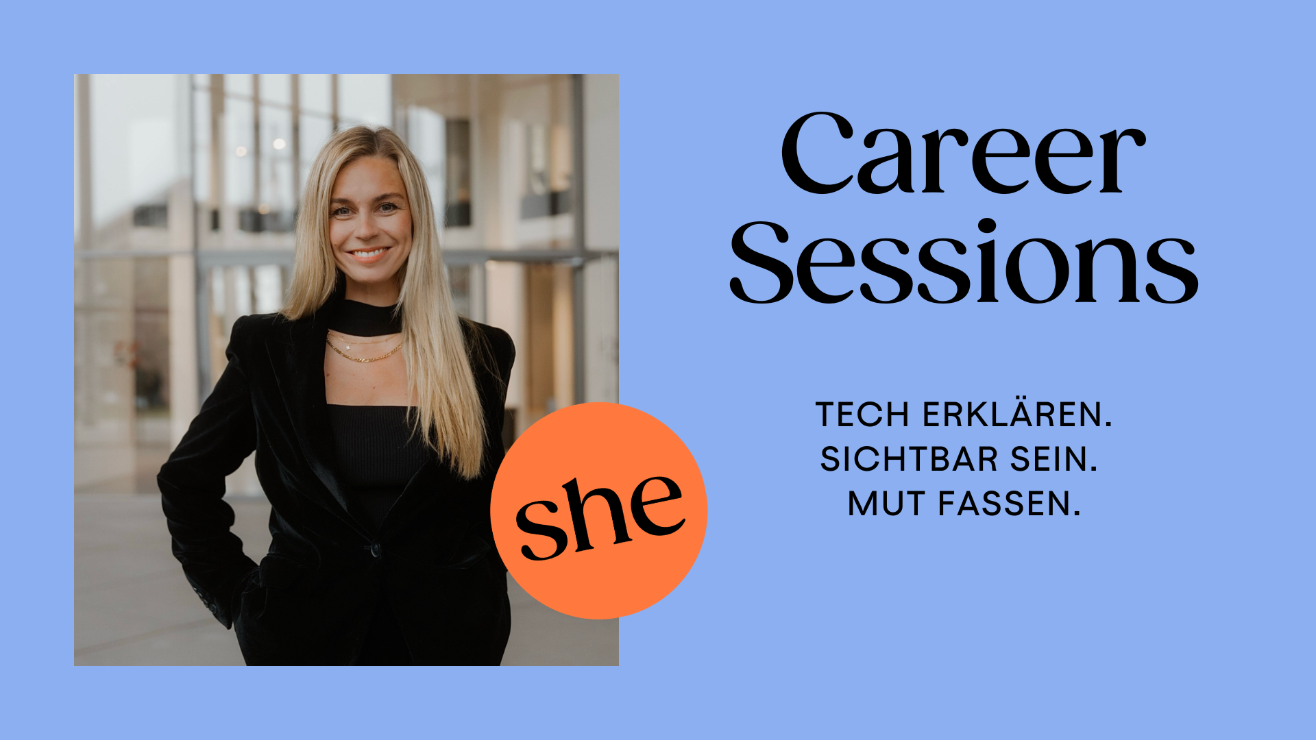 Career Session mit Lara Sophie Bothur: LinkedIn Live Workshop – Tech erklären. Sichtbar sein. Mut fassen.