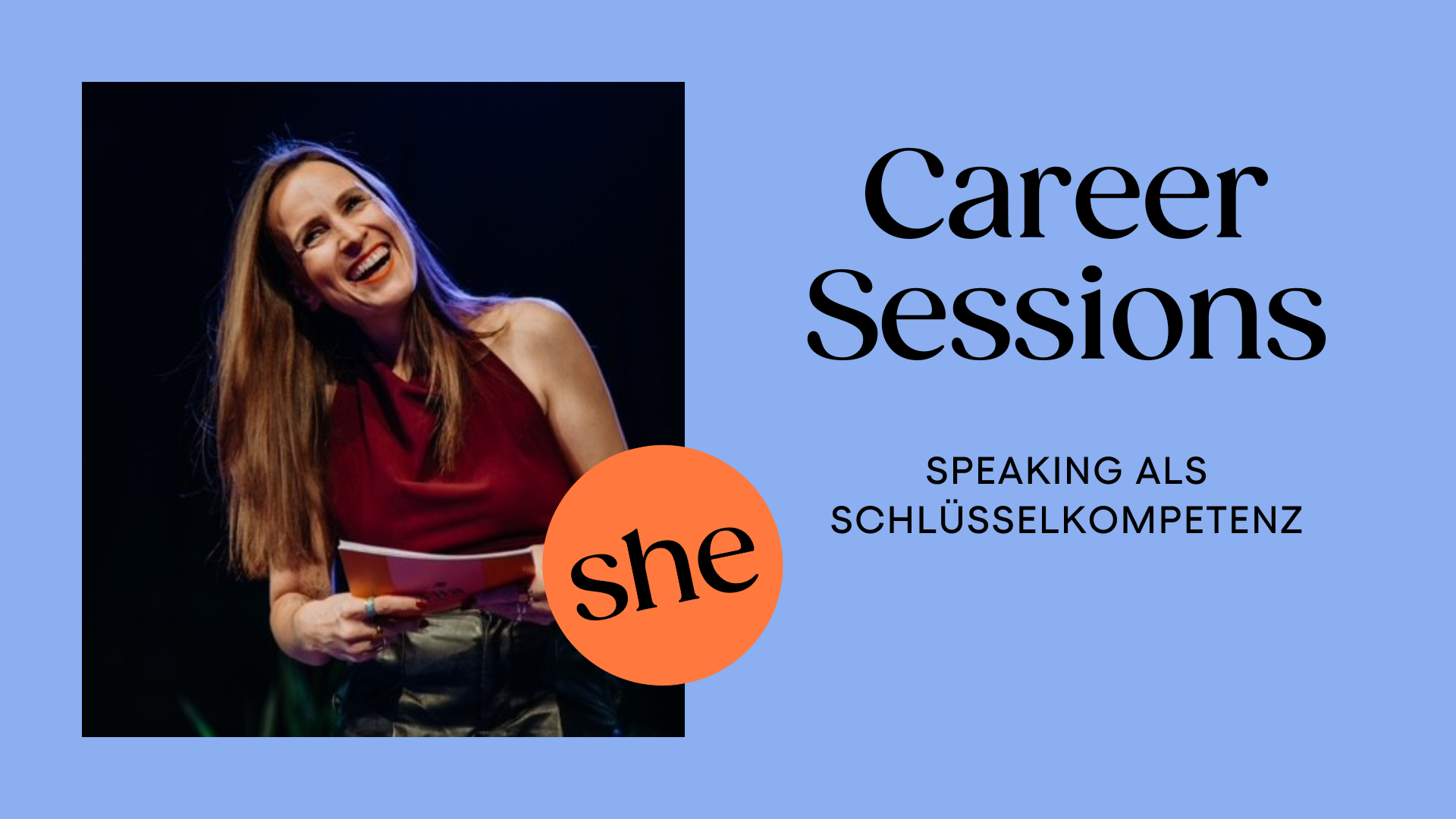 Career Session mit Ewa de Lubomirz: "Speaking als Schlüsselkompetenz"